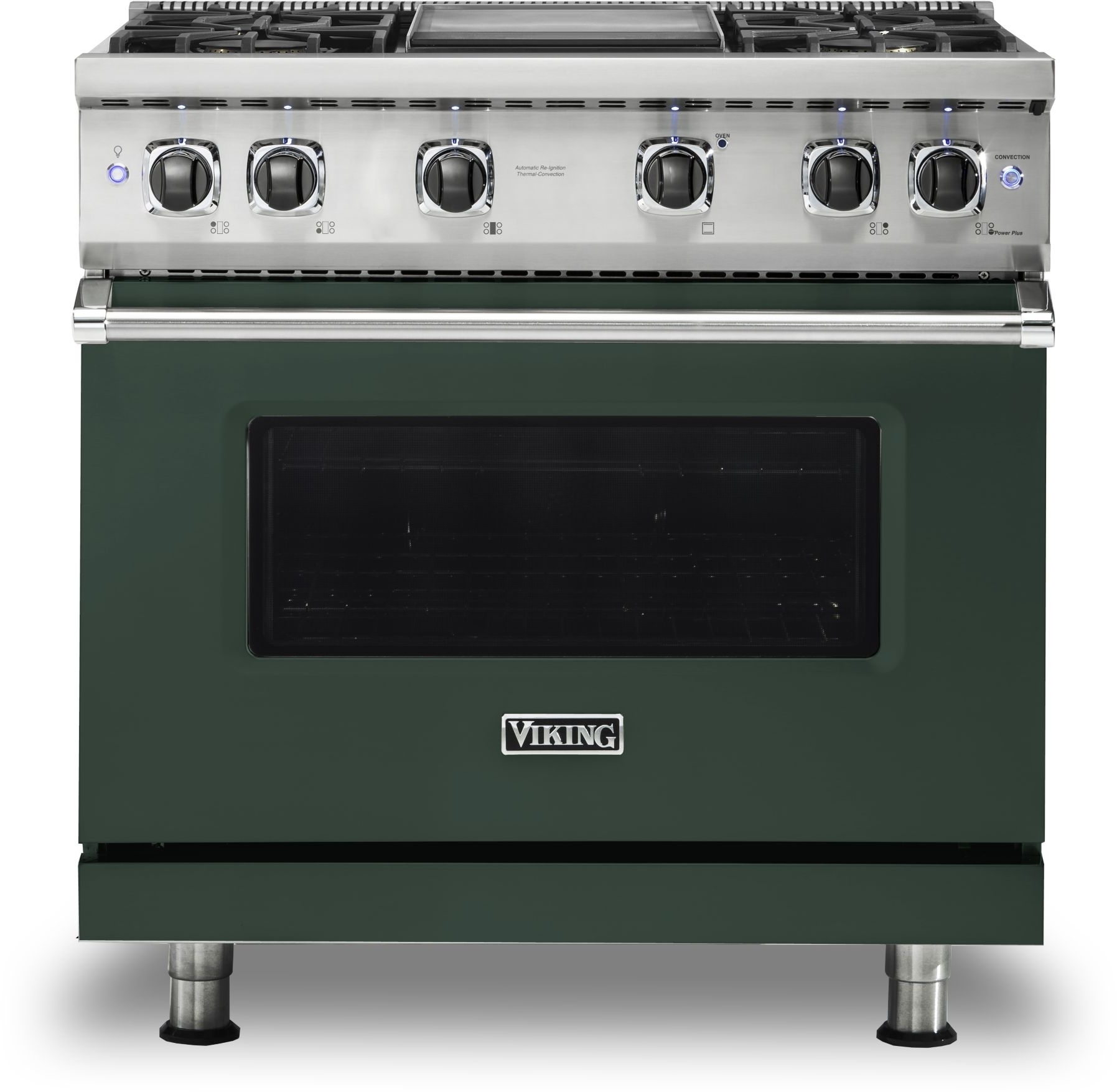 Viking VGR5364GBFLP Blackforest Green, Liquid Propane