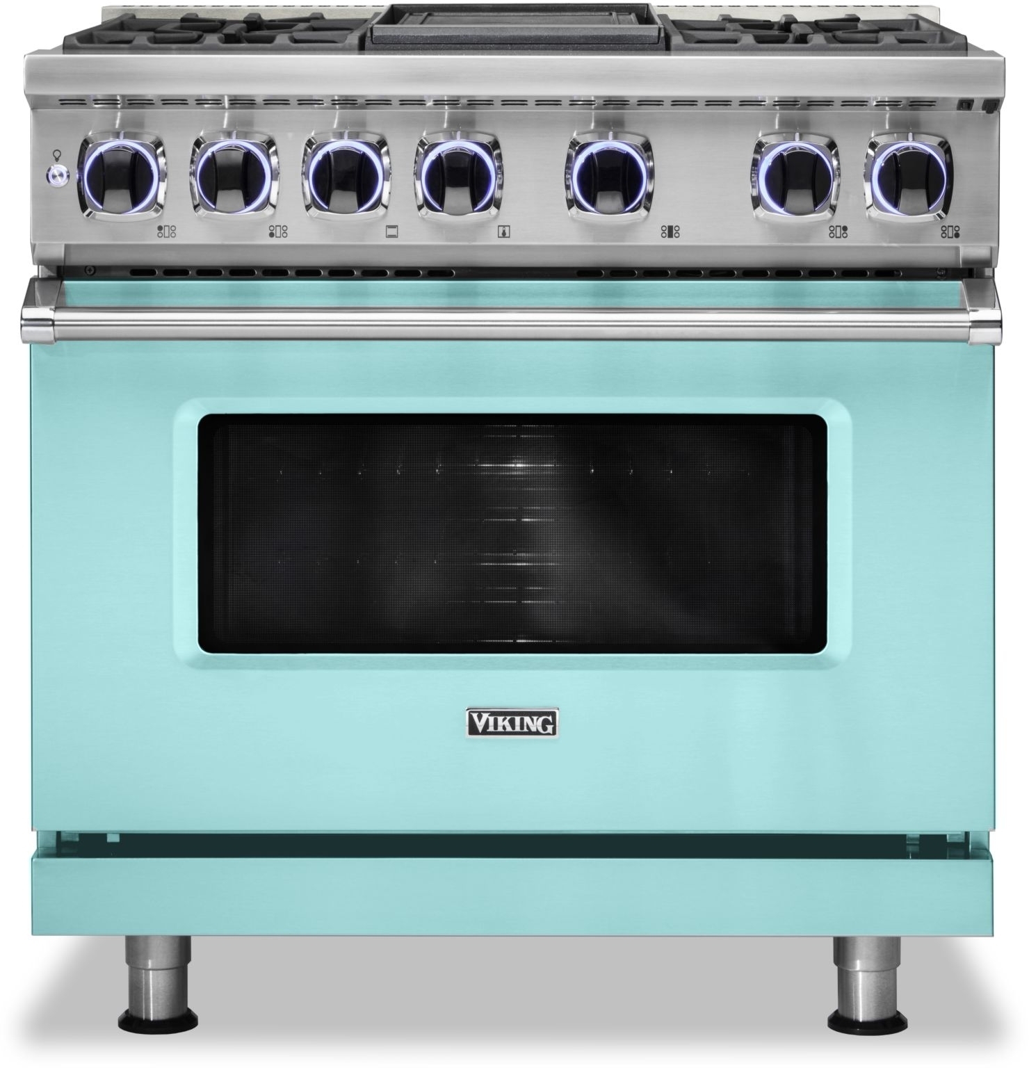 Viking VDR73624GBWLP Bywater Blue, Liquid Propane