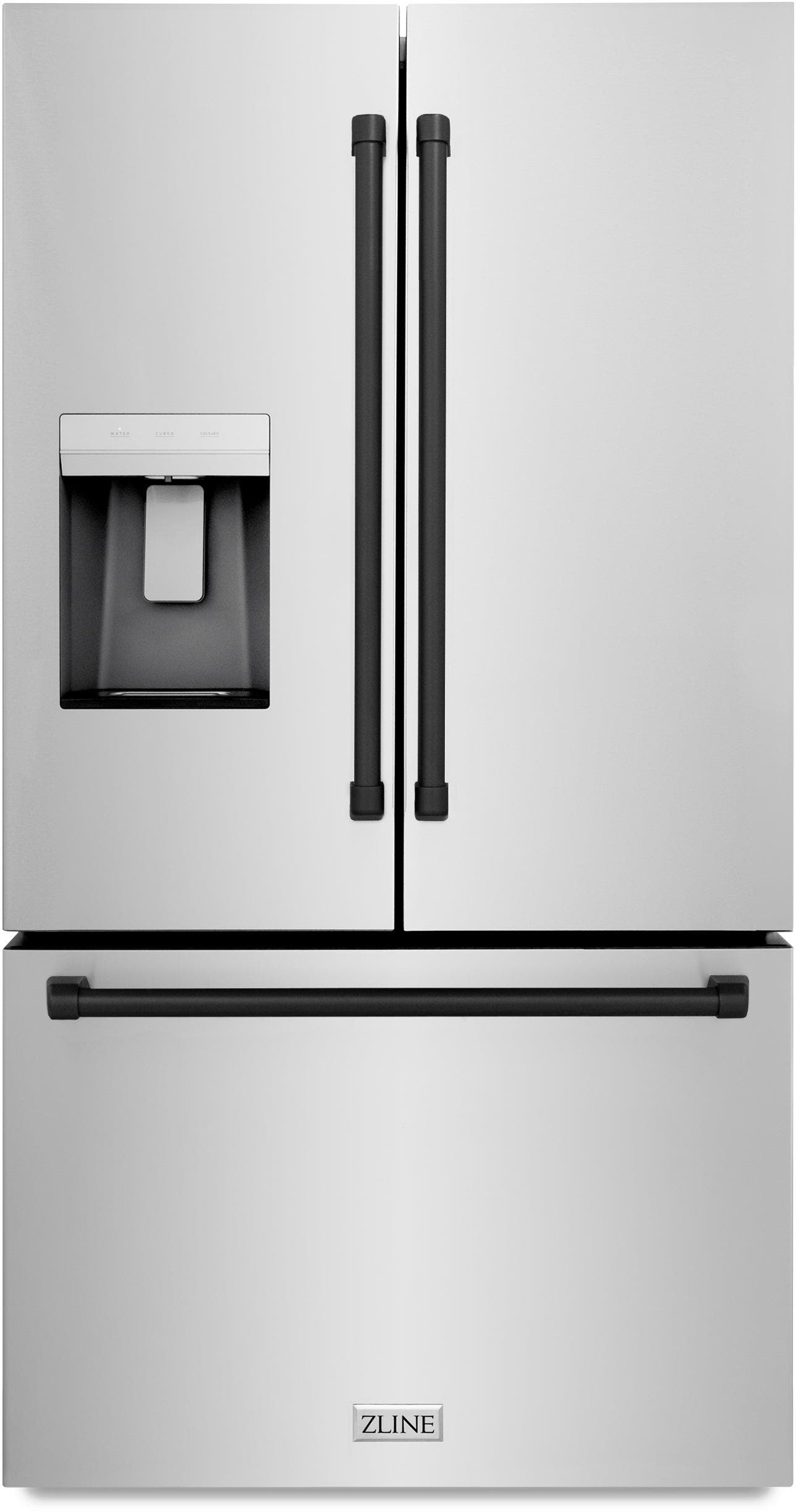 Fingerprint Resistant Stainless Steel And Matte Black Handles