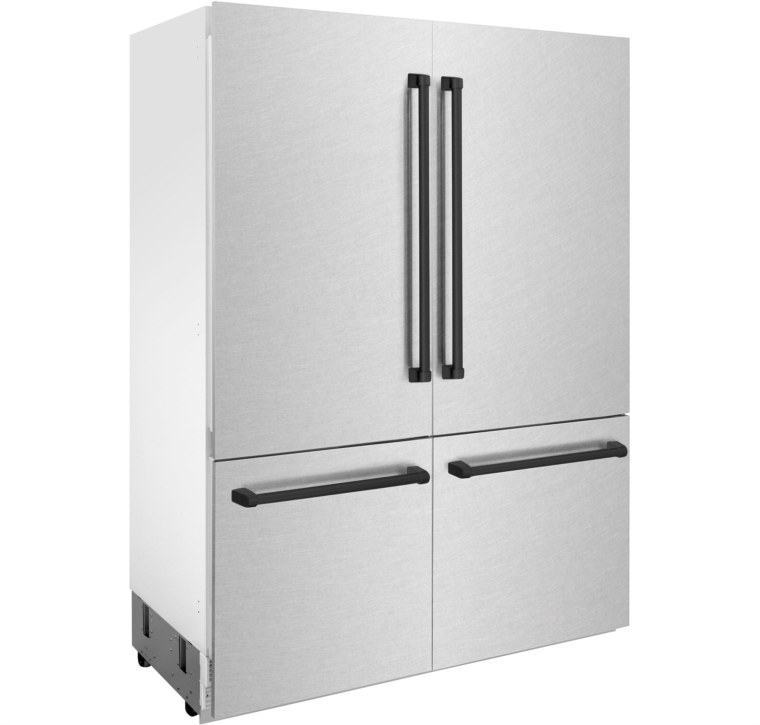 Zline RBIVZSN60MB Durasnow Stainless Steel With Matte Black Accents