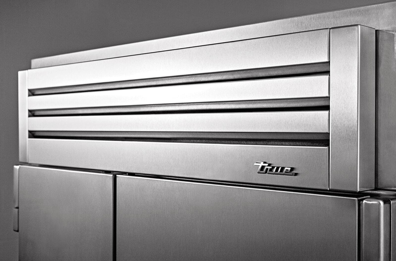 True Residential TR48SBSSGC Stainless Glass Door
