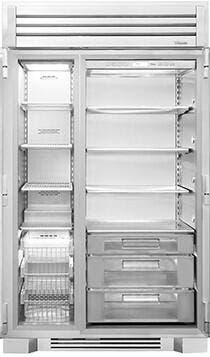 True Residential TR48SBSSGC Stainless Glass Door