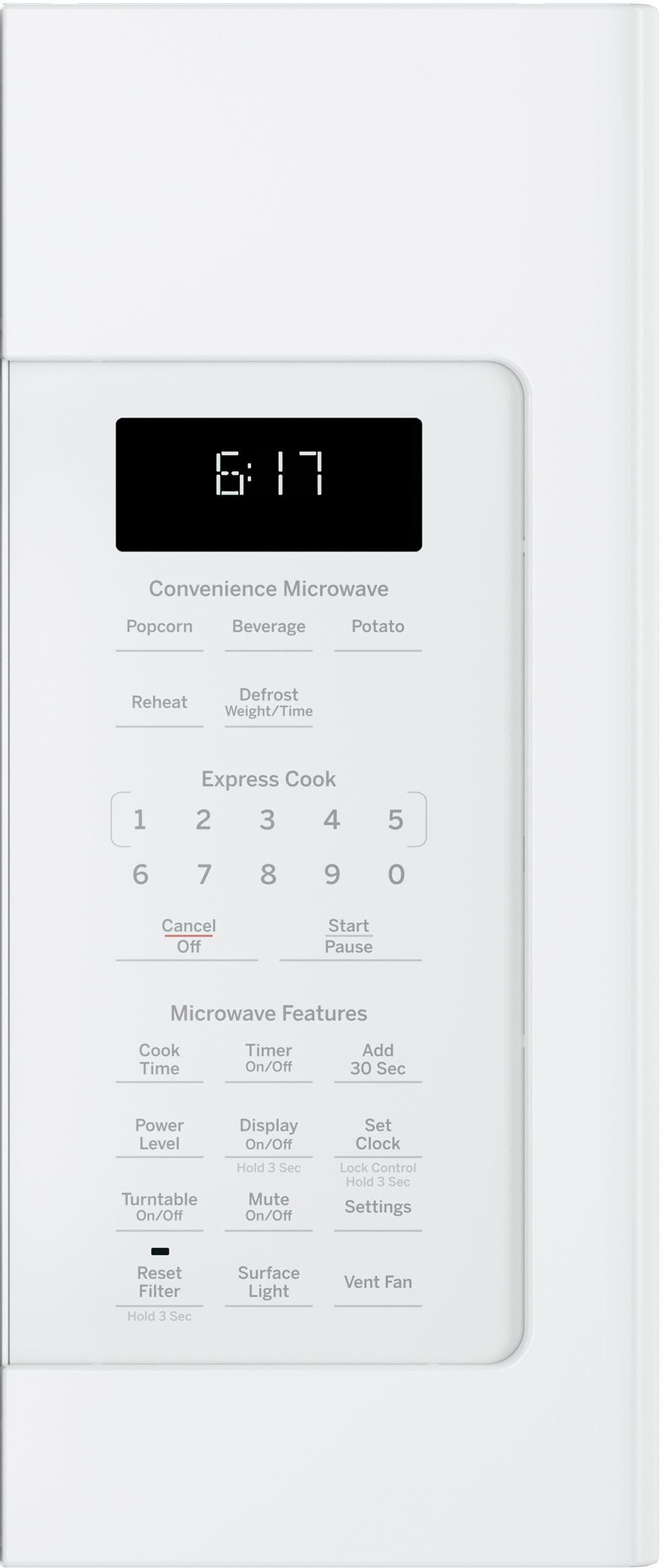 GE JVM6172DKWW White