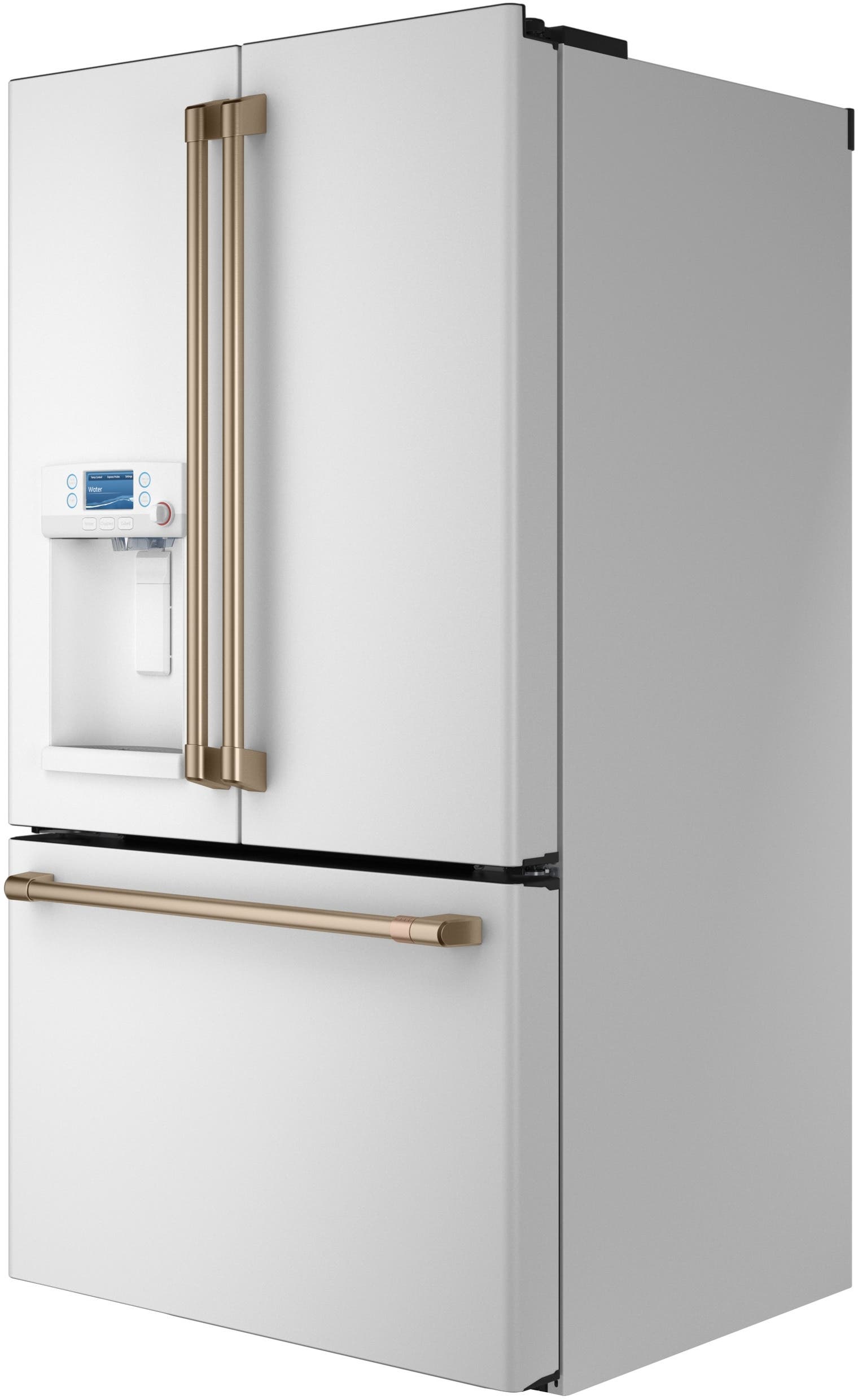 Cafe CKLBLSFNW2 Matte White/brushed Bronze