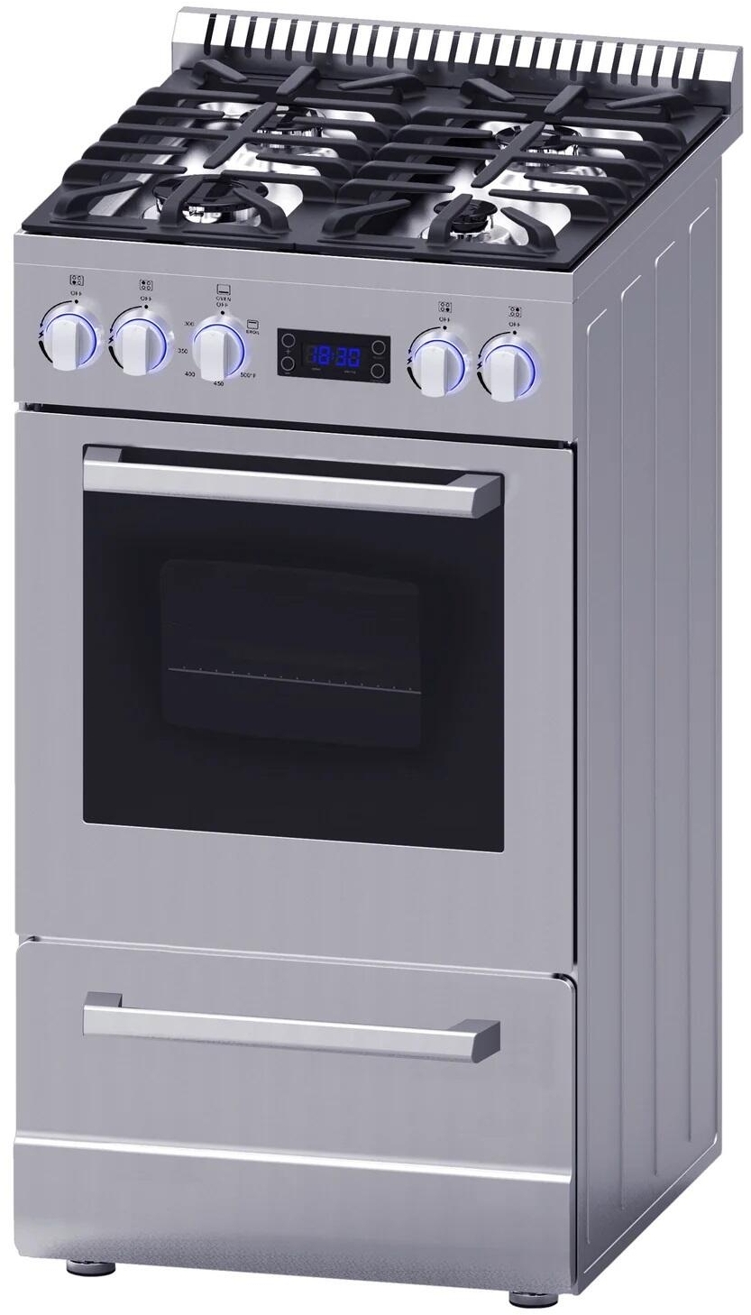 Avanti DGR20P3S 20 Inch Freestanding Gas Range