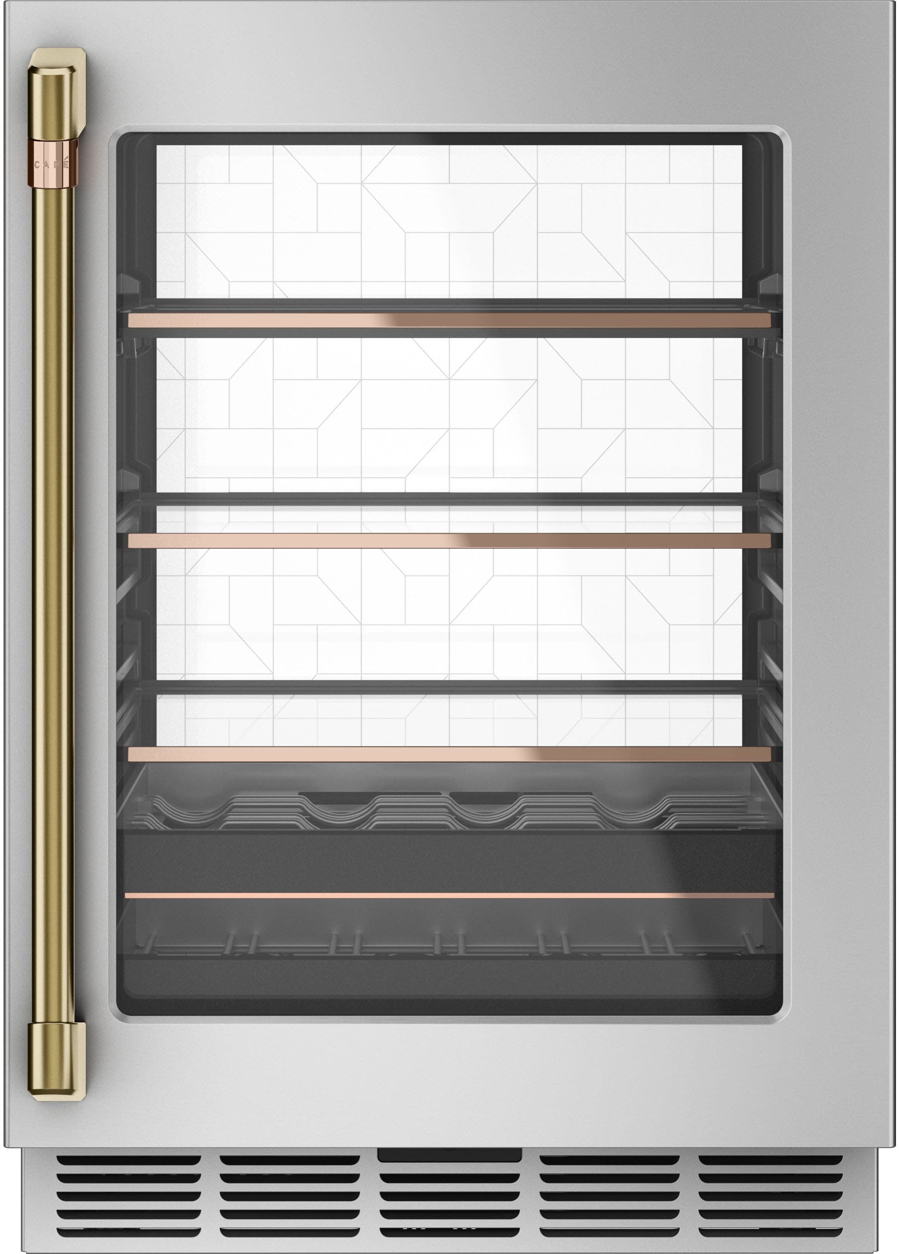 Cafe CXQW1H1PPCG Brushed Brass