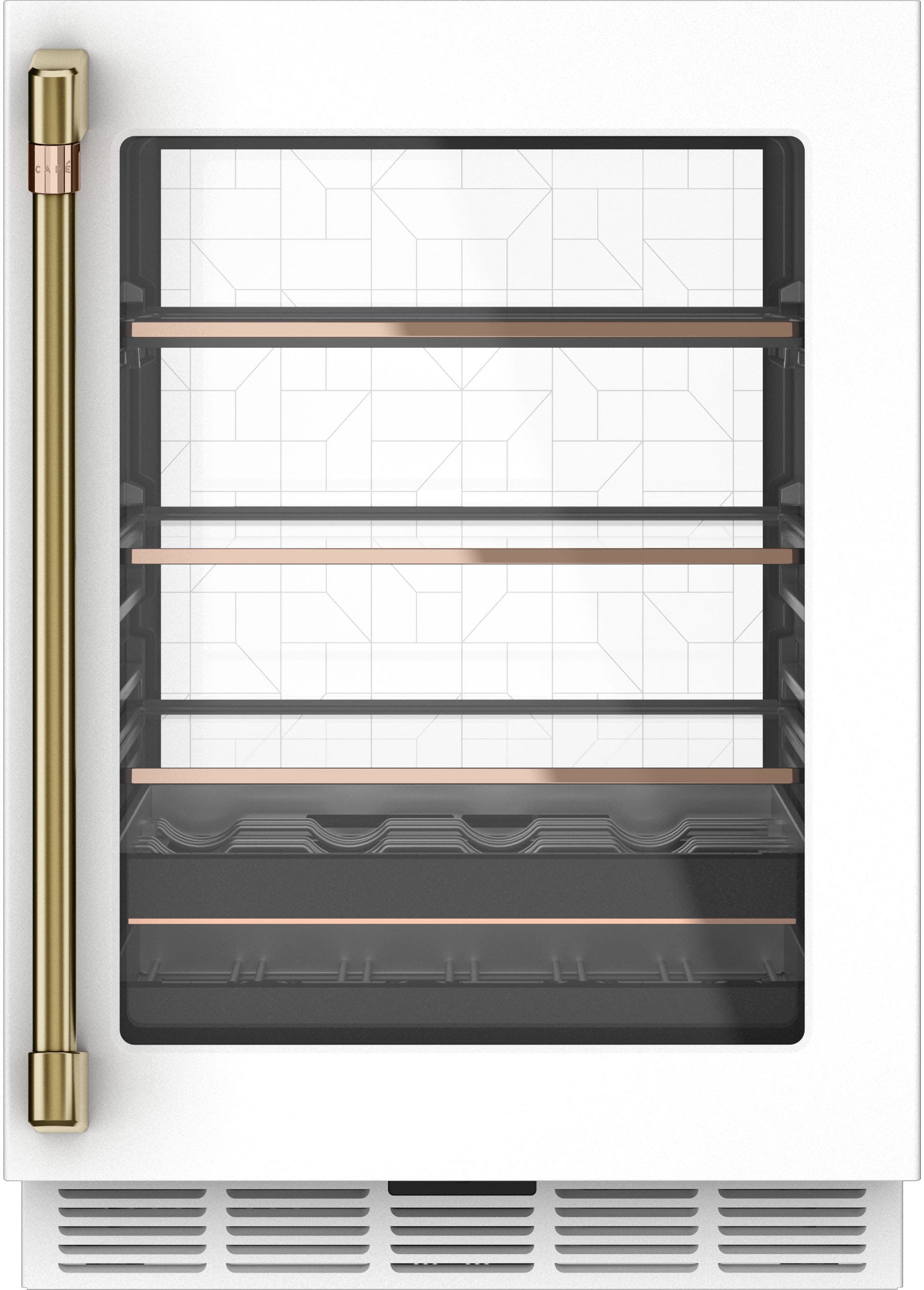 Cafe CXQW1H1PPCG Brushed Brass