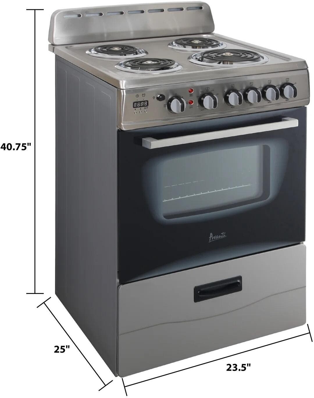 Avanti ERU240P3S Stainless Steel