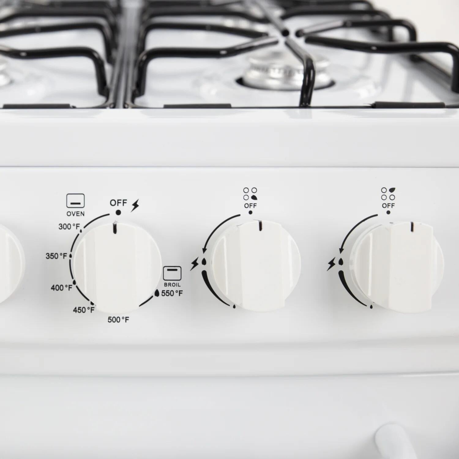 Avanti GRO20P0W 20 Inch Freestanding Gas Range White | Plesser's