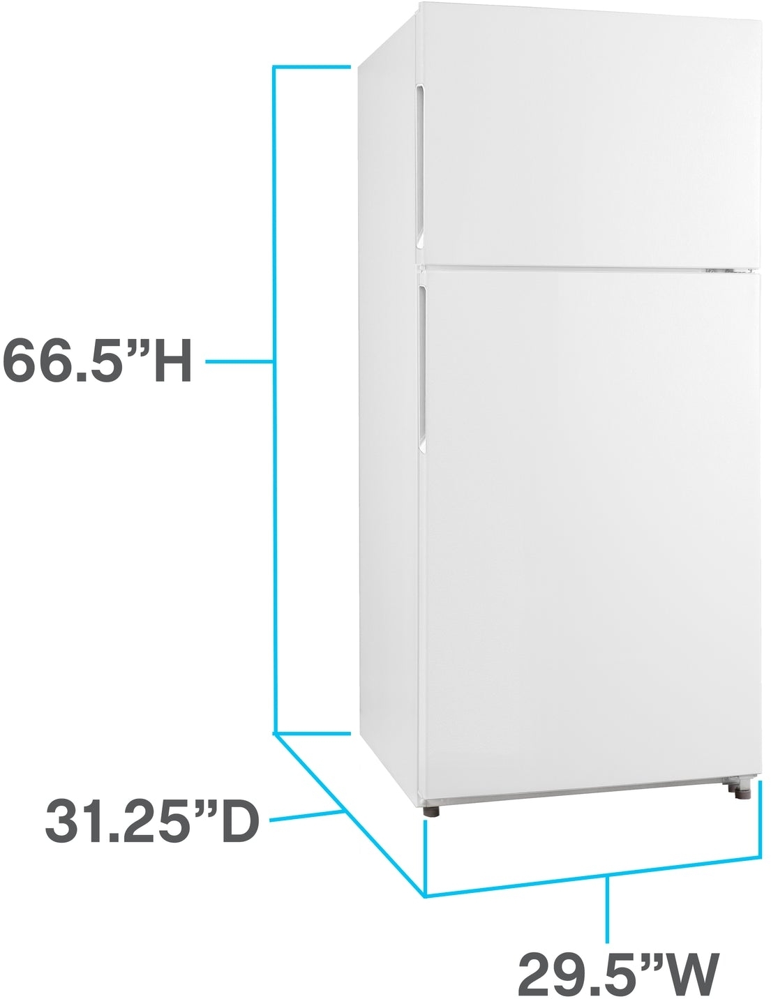 Avanti FF18D3S4 Stainless Steel