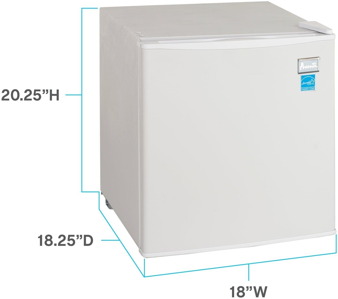 Avanti AR17T1B 18 Inch Compact Refrigerator