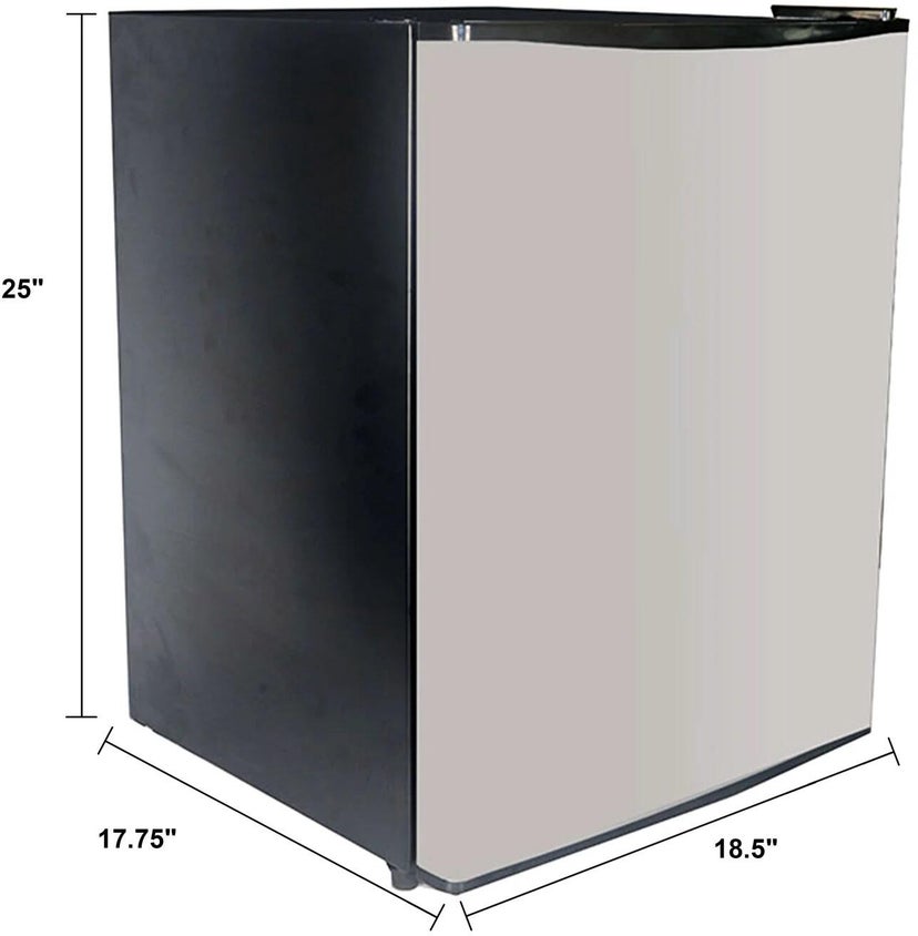 Avanti AR24T3S 19 Inch, 2.4 Cu. Ft.  Freestanding Counter Depth A...