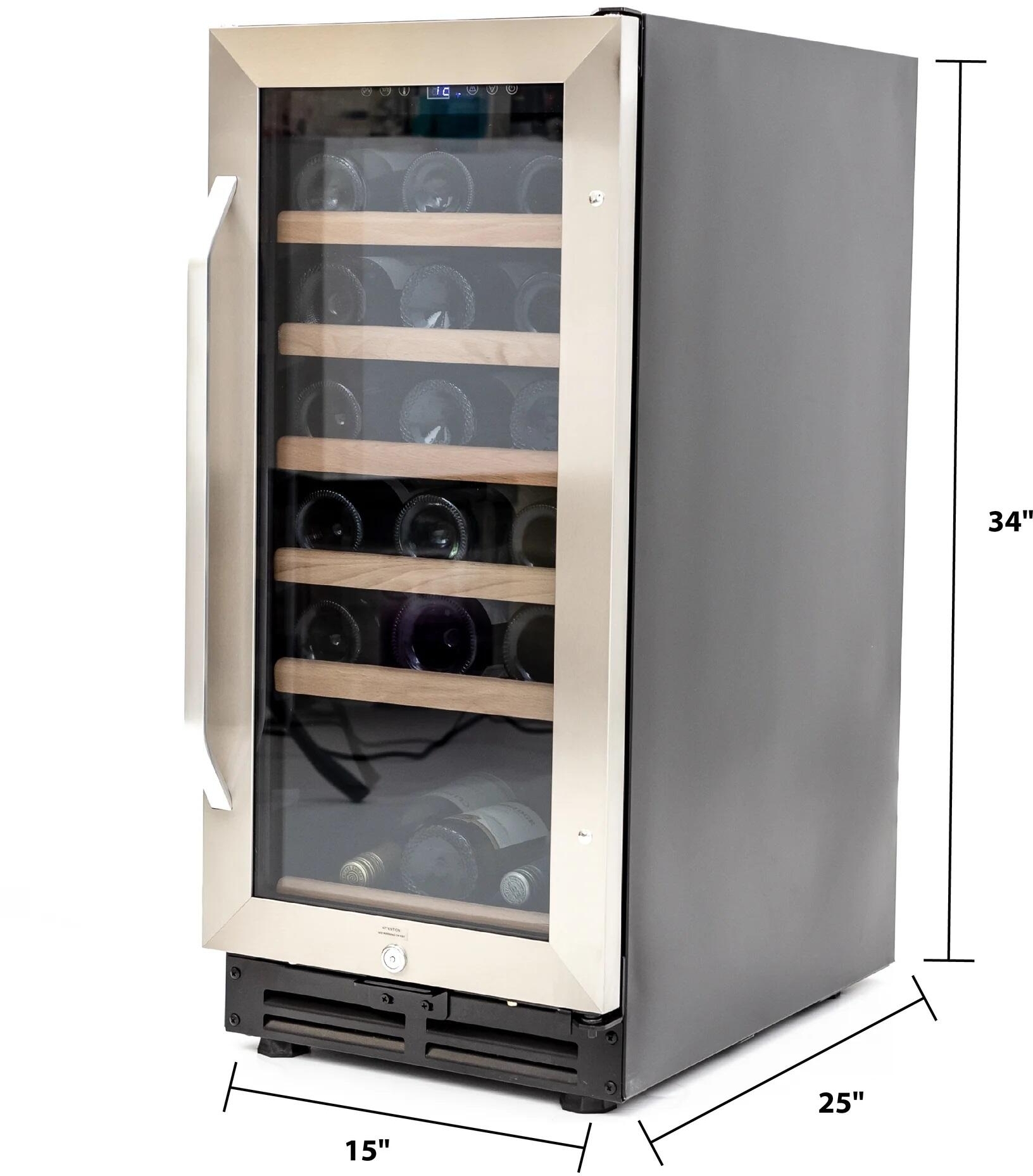 Avanti WC3015S3S 15 Inch Wine Cooler