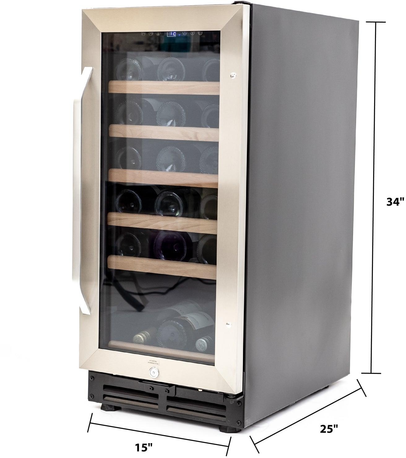 Avanti WC3015S3S 15 Inch Wine Cooler