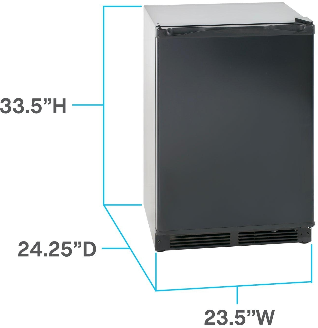 Avanti RM52T1BB 24 Inch Compact Refrigerator