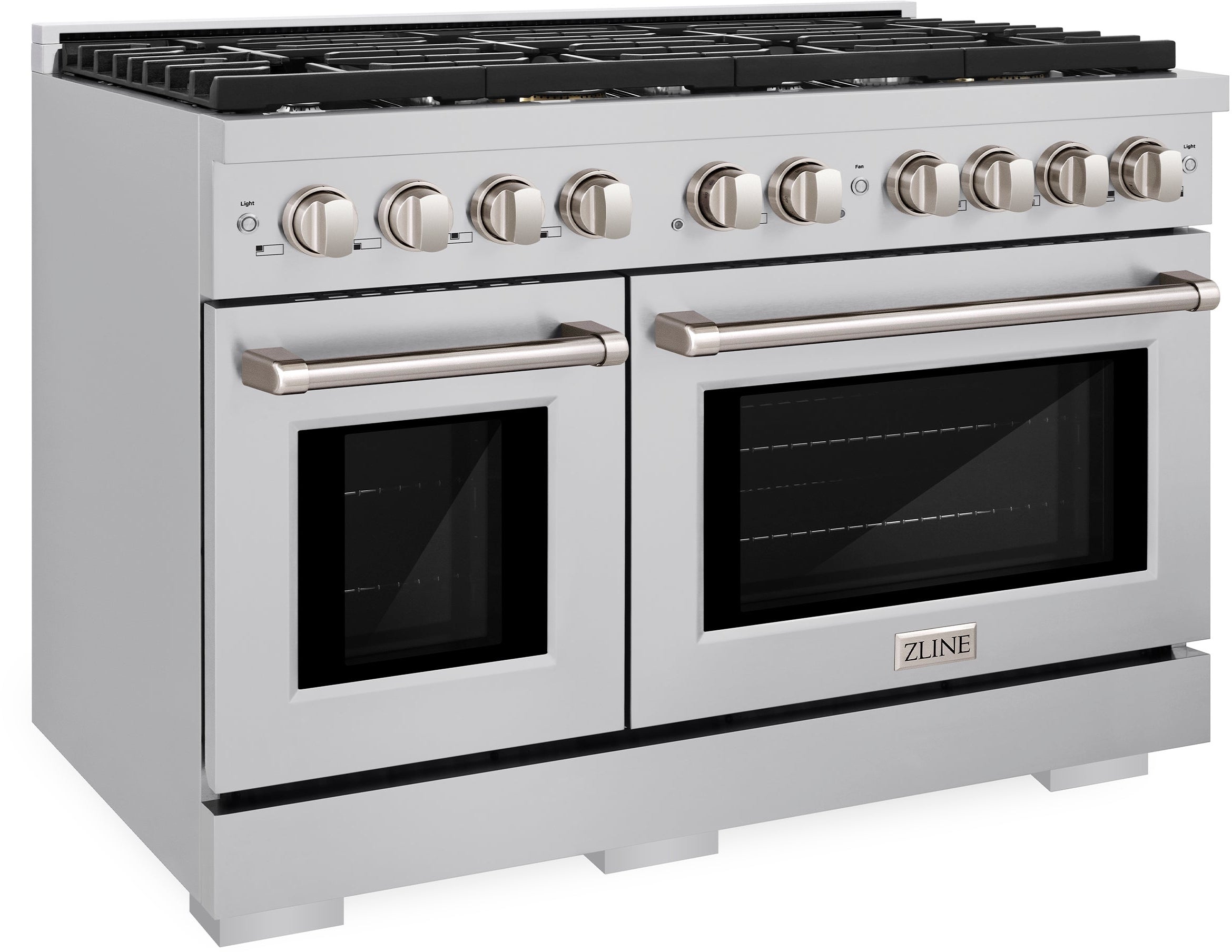 フラルネセット Zline SGR48 ZLINE 48 Inch 6.7 cu. ft. 8 Burner Double Oven Gas