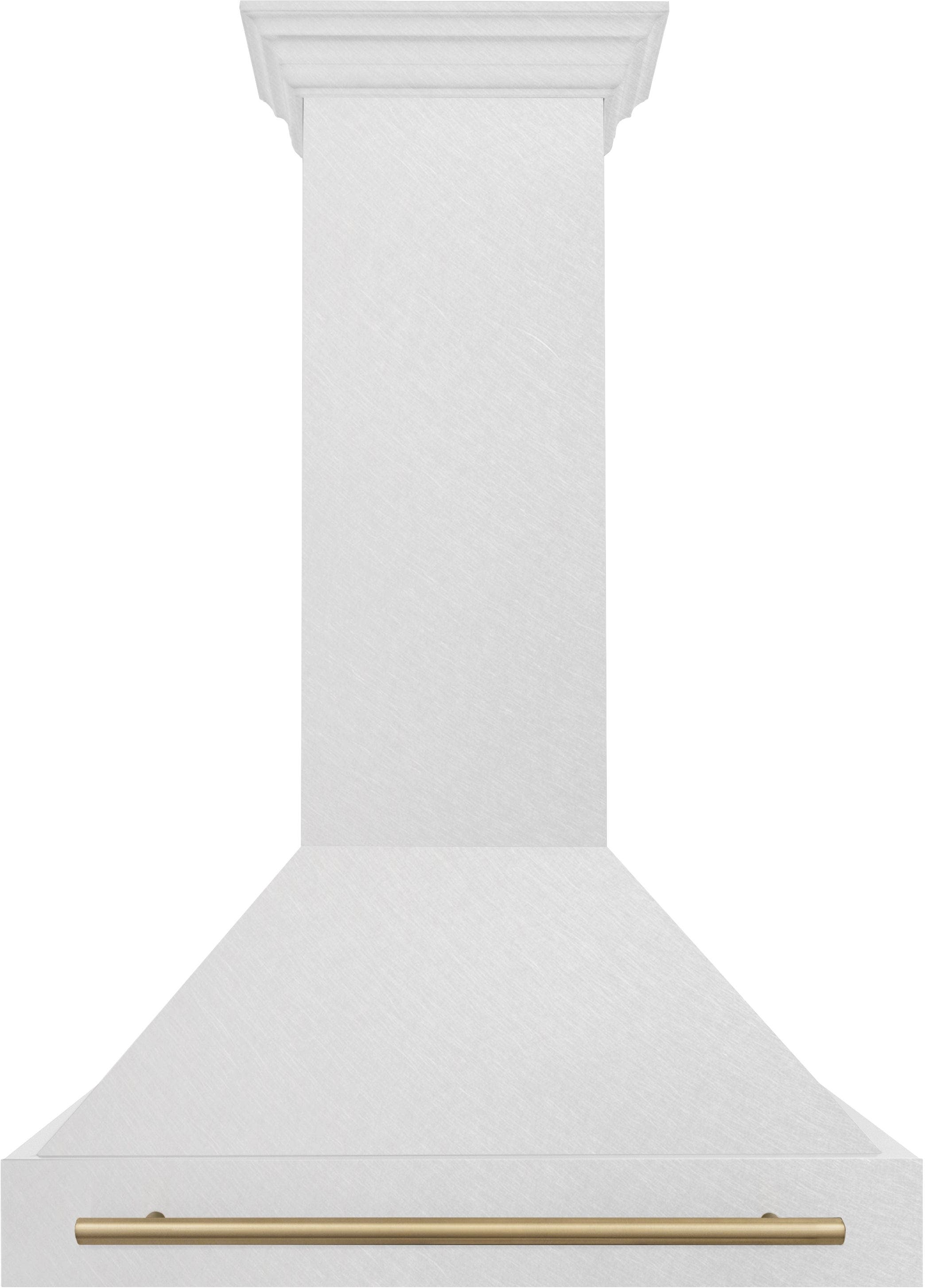 Zline 8654SNZ36MB Durasnow Stainless Steel with Black Matte Handle