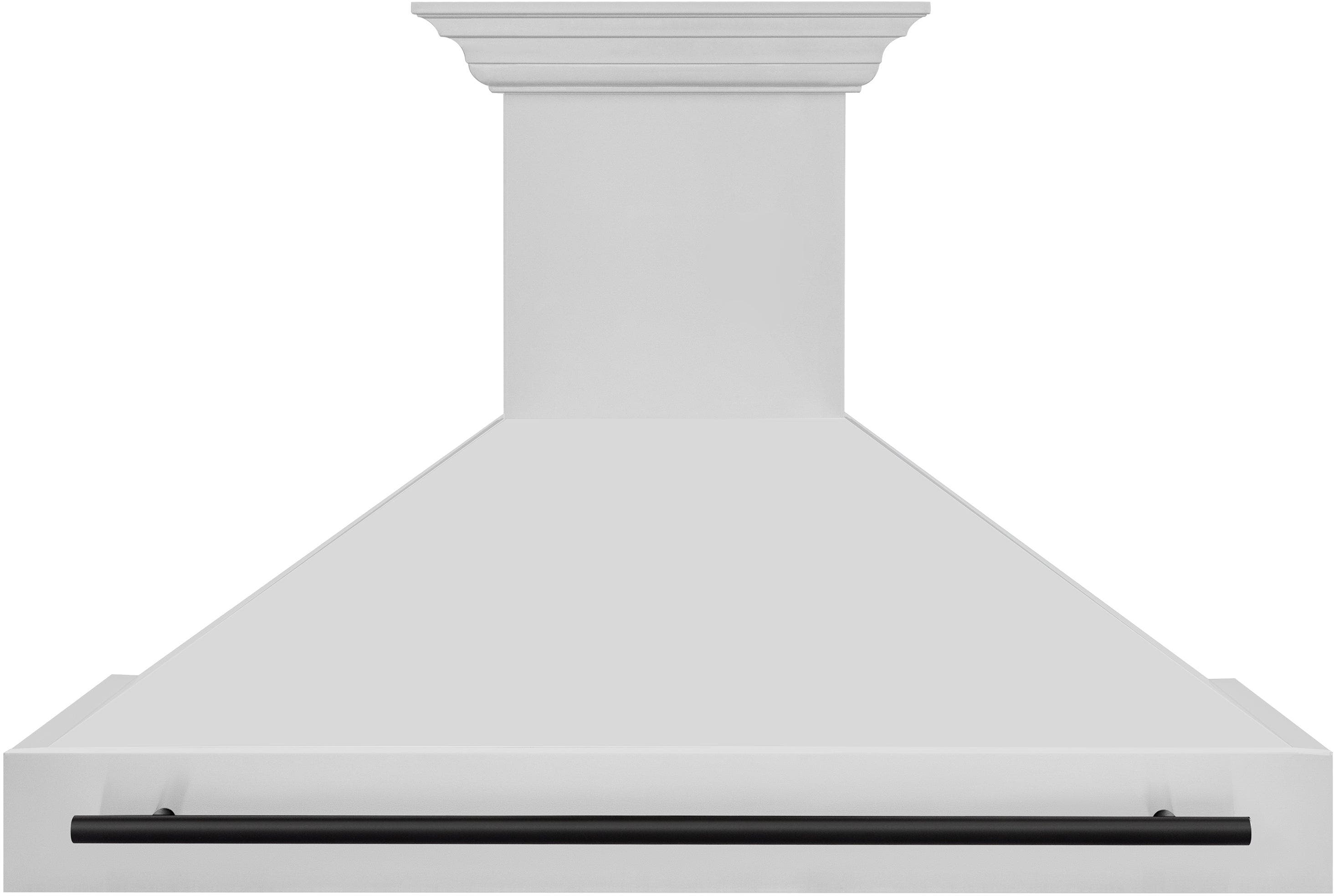 Zline 8654STZ48MB Stainless Steel with Matte Black Handle