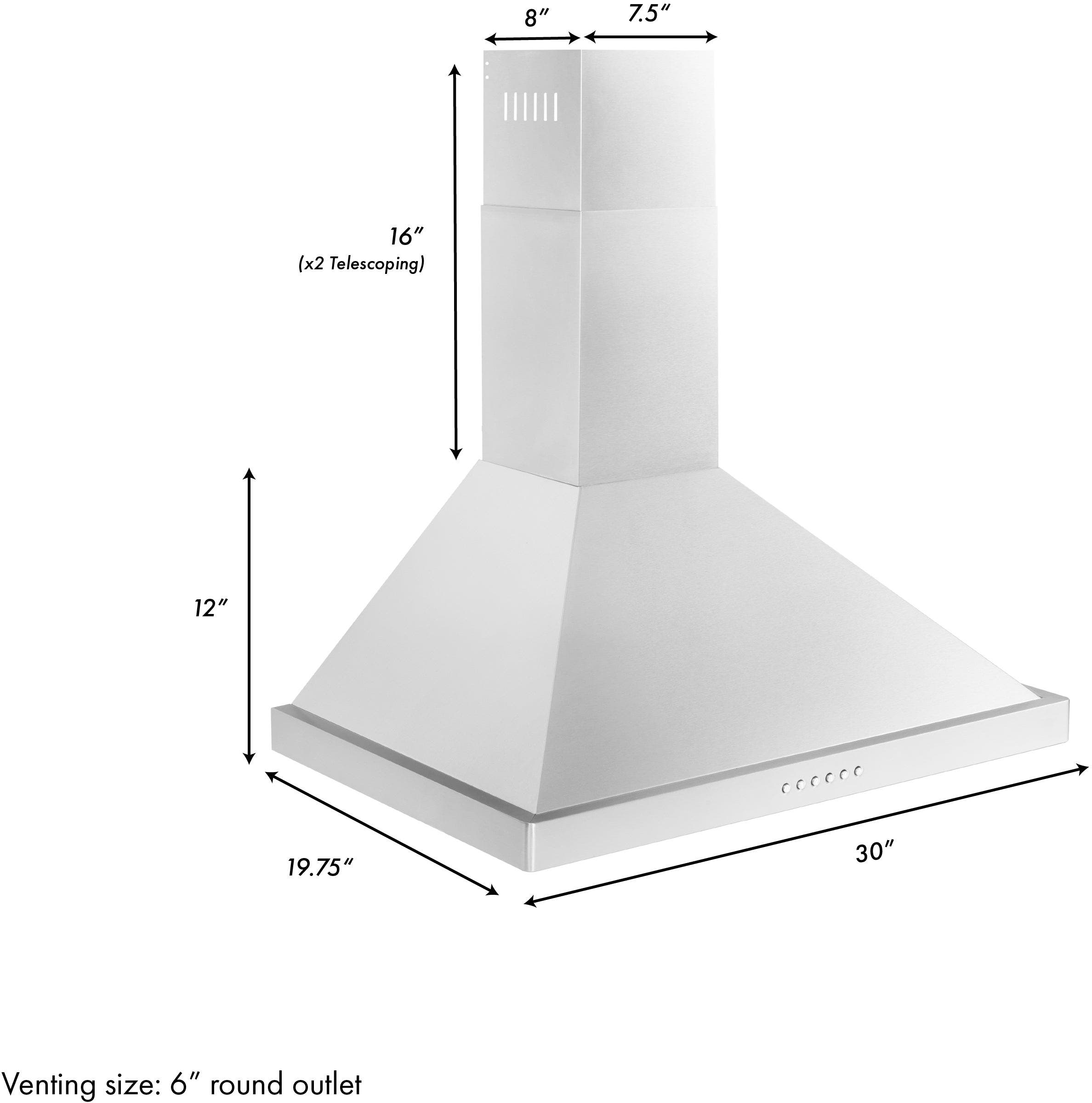 Zline ALP10WL36 Stainless Steel 36 Inch