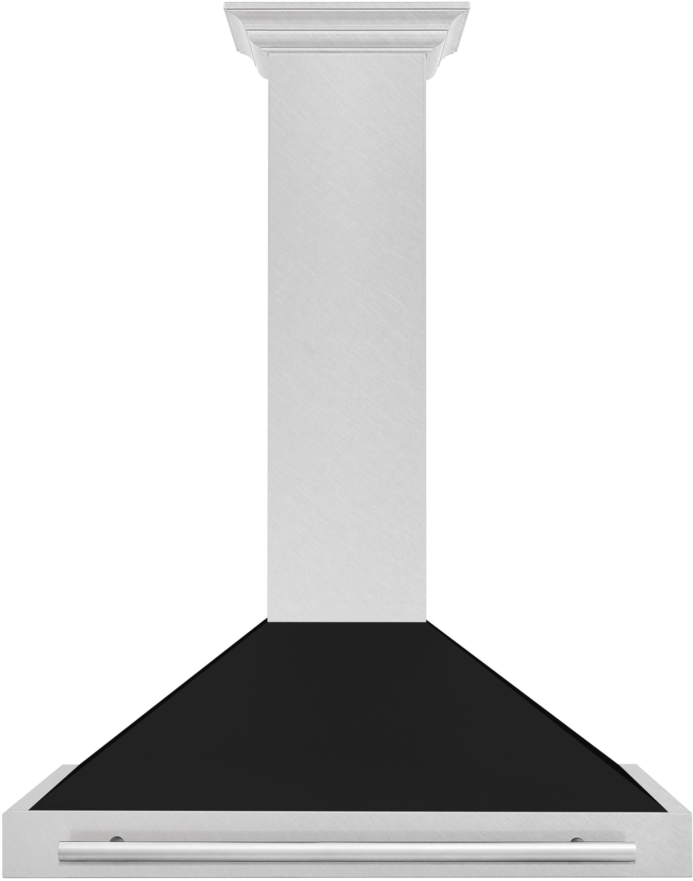 Zline KB4STXWM36 White Matte Shell with Stainless Steel Handle
