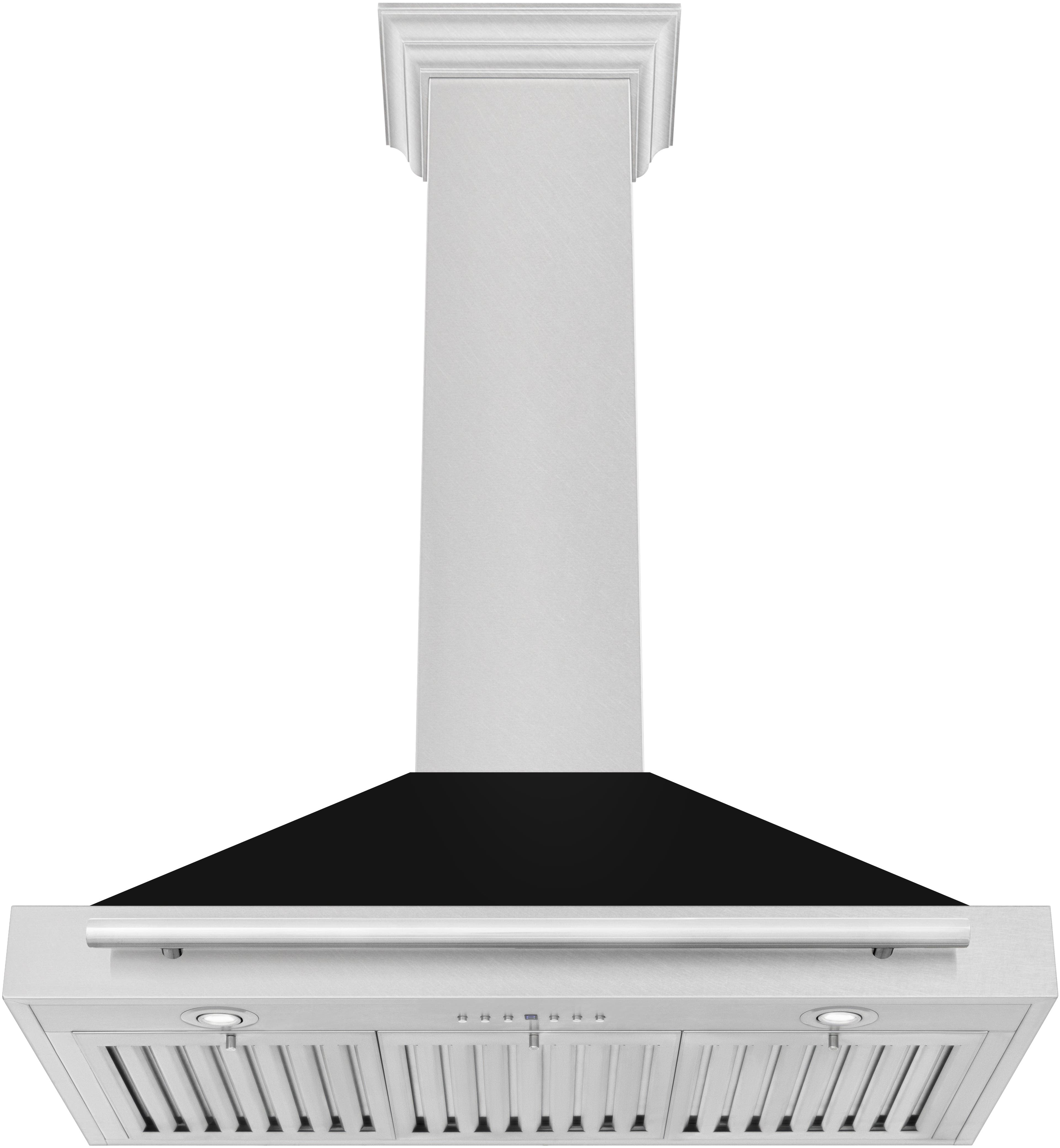 Zline KB4STXWM36 White Matte Shell with Stainless Steel Handle