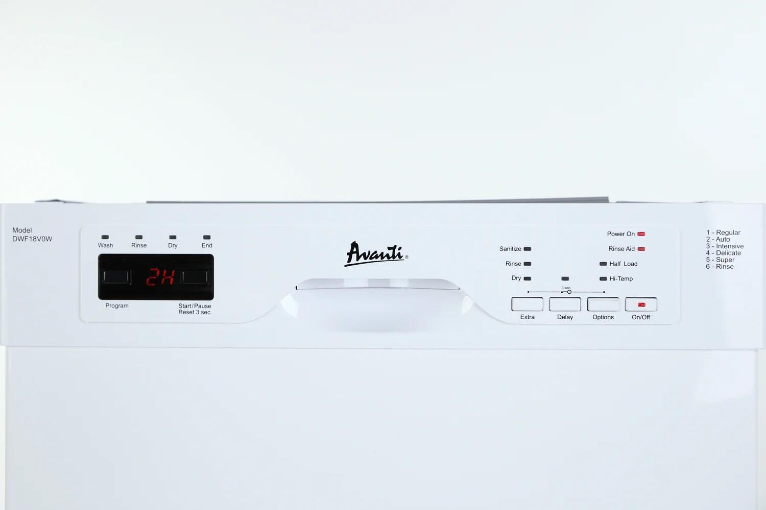 Avanti DWF18V0W White