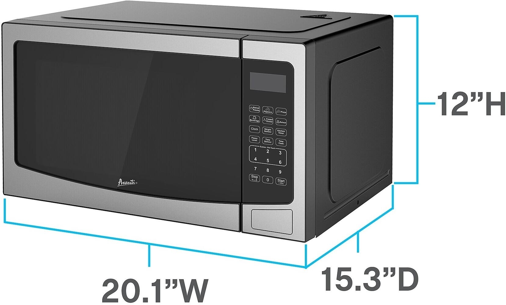 Avanti MT115V3S Stainless Steel