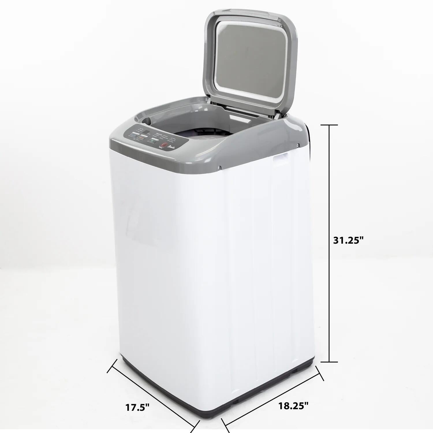 Avanti CTW84X0WIS 18 Inch, 0.84 CF CAPACITY TOP LOAD FULLY