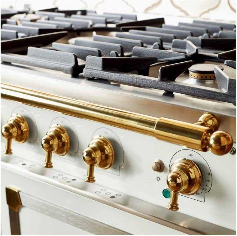 La Cornue C9PN Stainless Steel & Satin Chrome,morning Dew