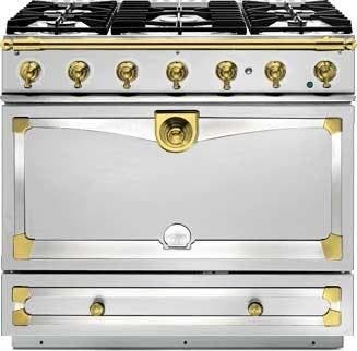 La Cornue C9IF Stainless Steel with Stainless Steel & Polished Br...