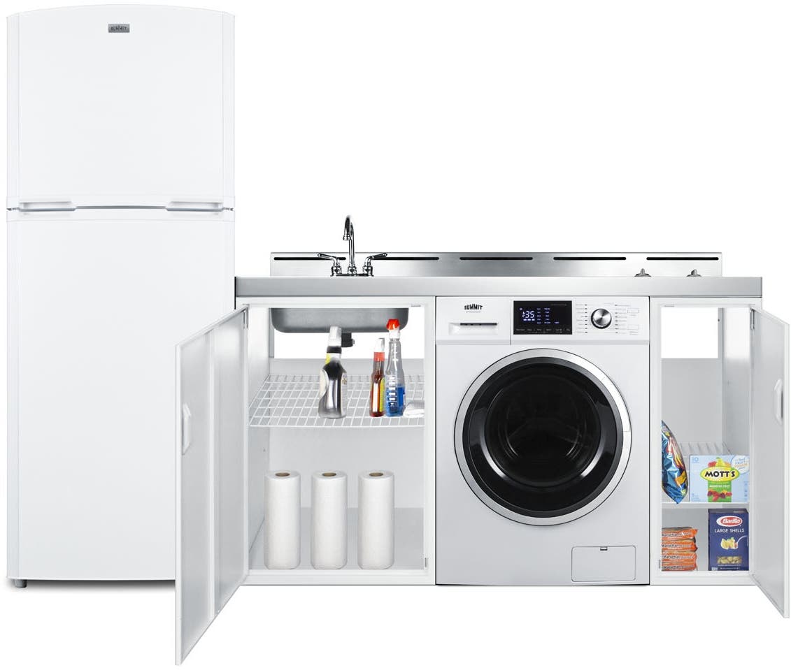 Summit ACKSPWD861G White Smoothtop