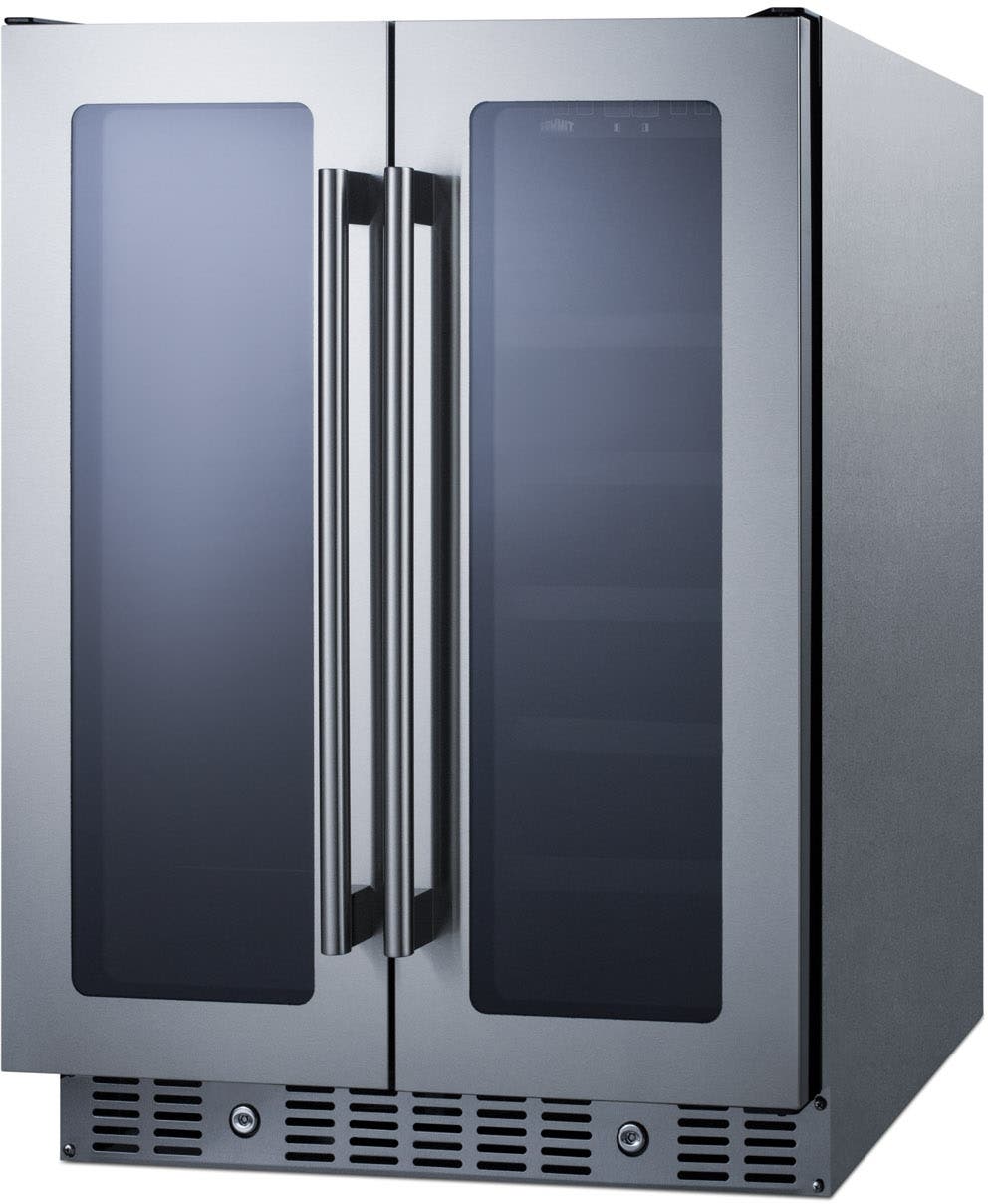 Summit ALFD24WBVCSS Stainless Steel, Glass