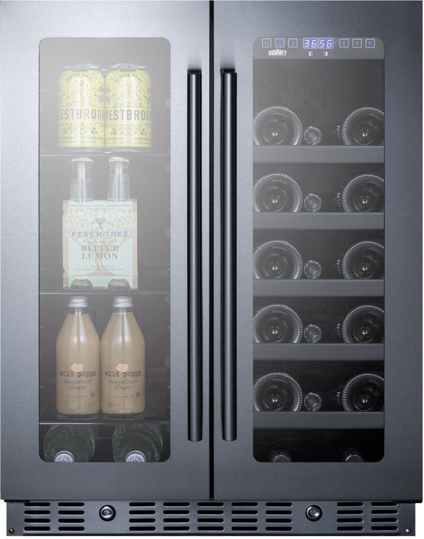 Summit ALFD24WBVCSS Stainless Steel, Glass