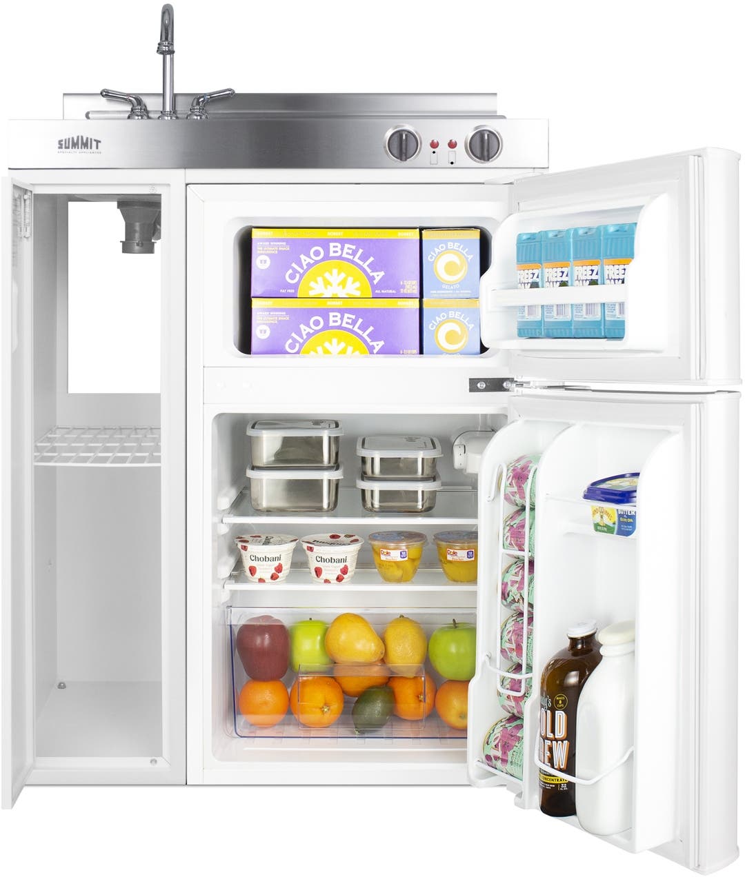 Summit C30EL White, 2.93 Cu. Ft.
