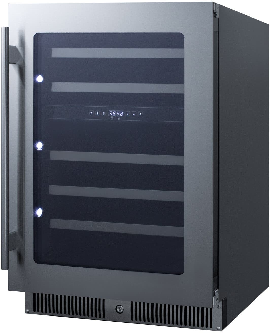 Summit CL244WC Stainless Steel and Black