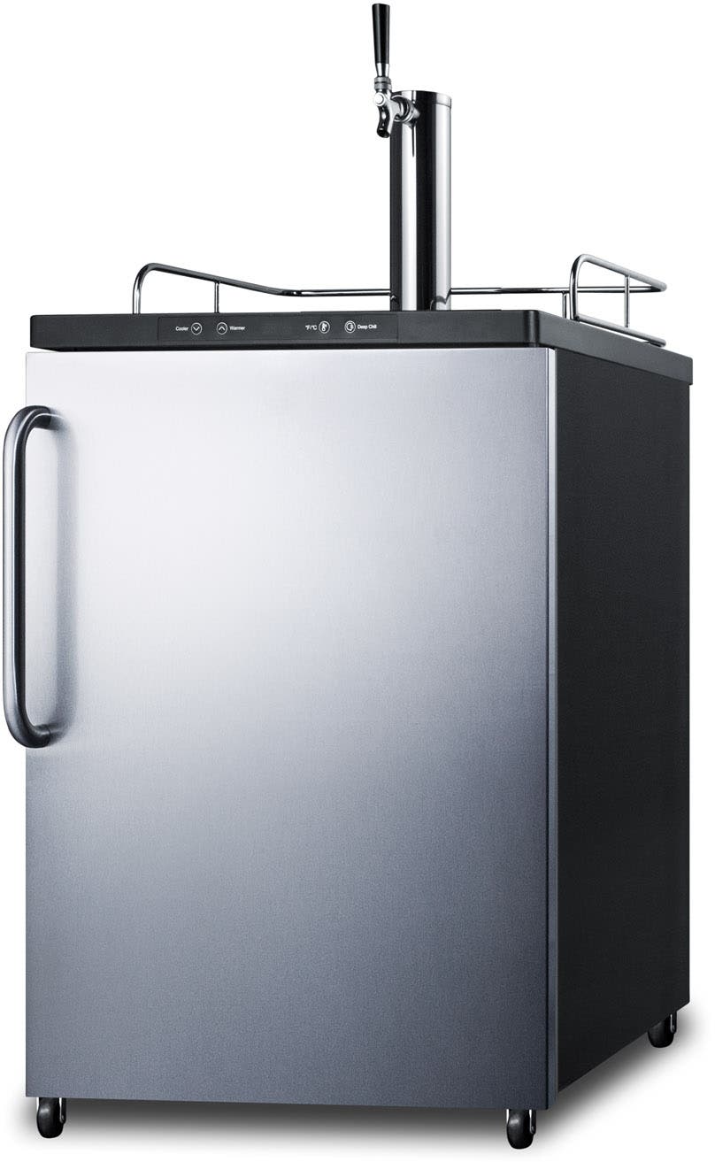 Summit SBC635MBI7SSTB Stainless Steel/Black