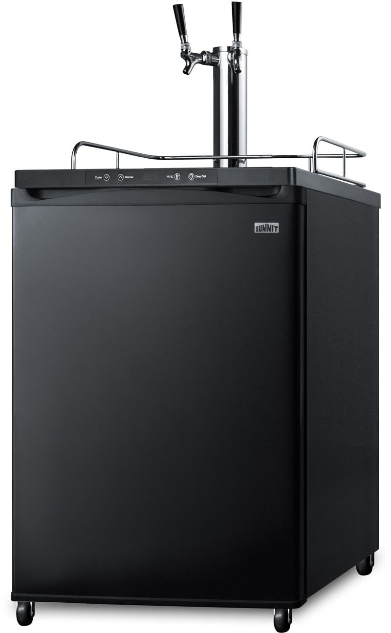 Summit SBC635MBI7TWIN Black, Dual Tap