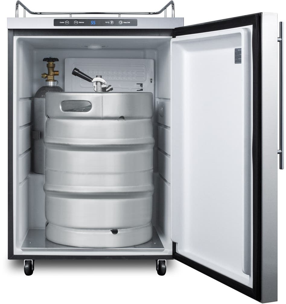 Summit SBC635MOS7NKHV Stainless Steel