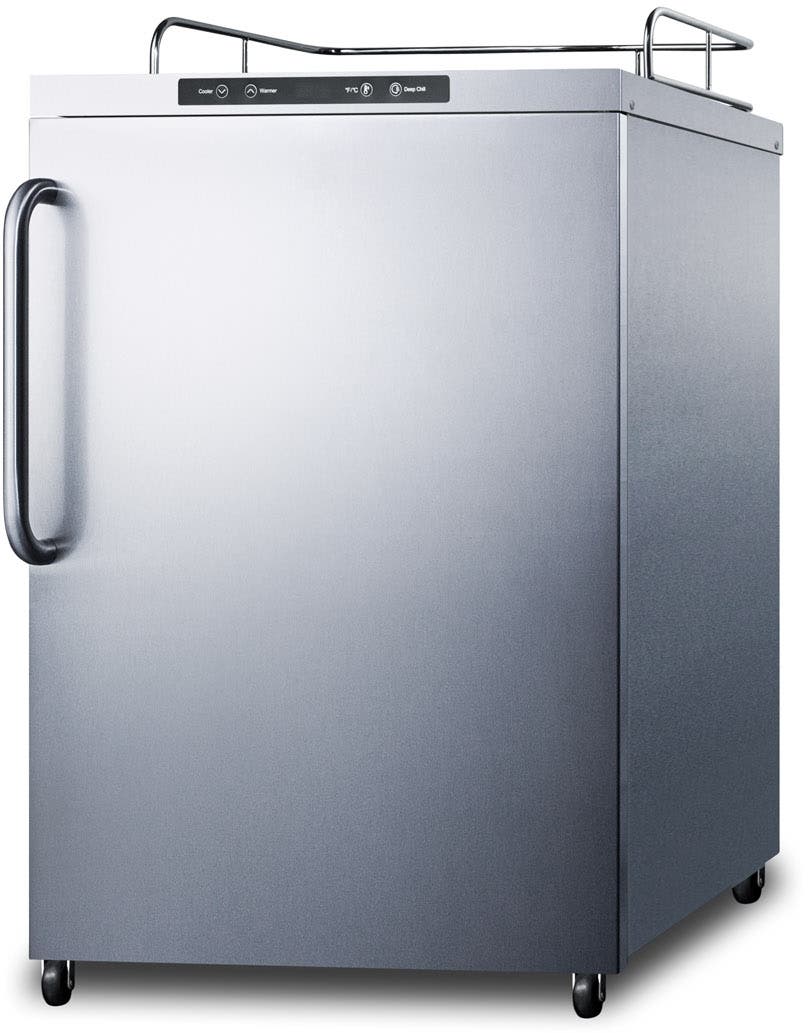 Summit SBC635MOSNK Stainless Steel, Towel Bar Handle