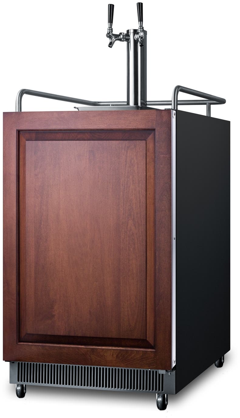Summit SBC677BIIFTWIN Panel Ready, Dual Tap, Right Hinge