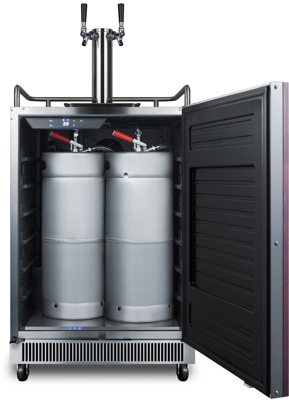 Summit SBC677BIIFTWIN Panel Ready, Dual Tap, Right Hinge