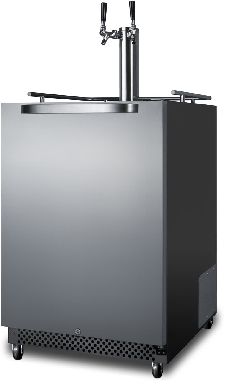 Summit SBC696OSCFTWIN Stainless Steel, W/ Taplock, Right Hinge, W/ Tap K...