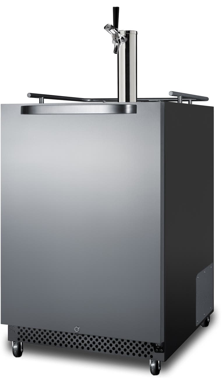 Summit SBC696OSTL Stainless Steel, Right Hinge, W/ Tap Kit