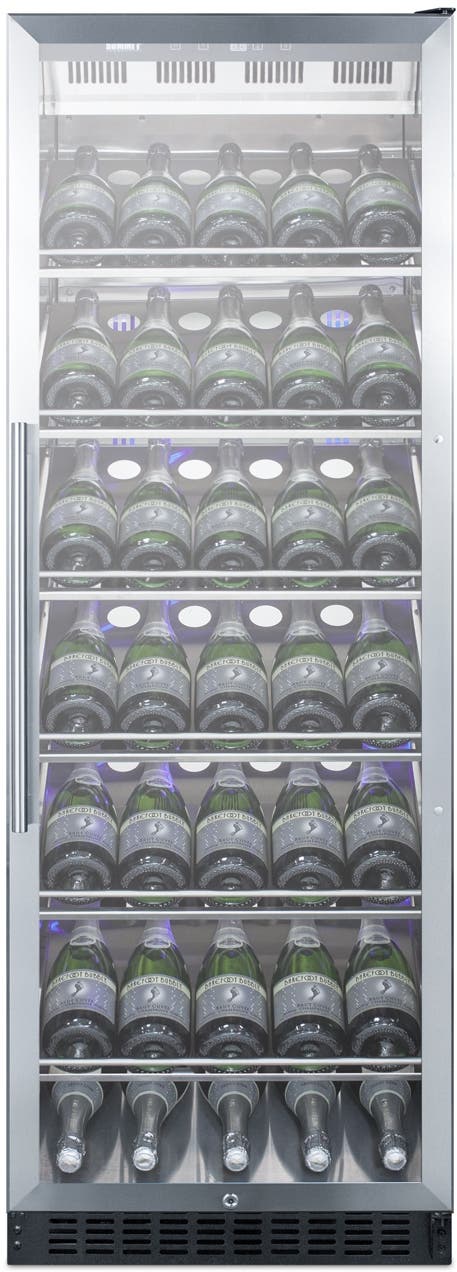 Summit SCR1401CH Stainless Steel/Black
