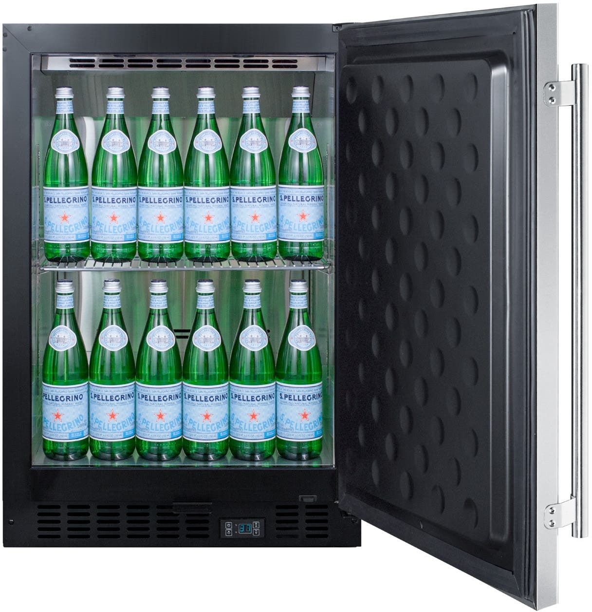 Summit SCR610BLSDCSS Stainless Steel