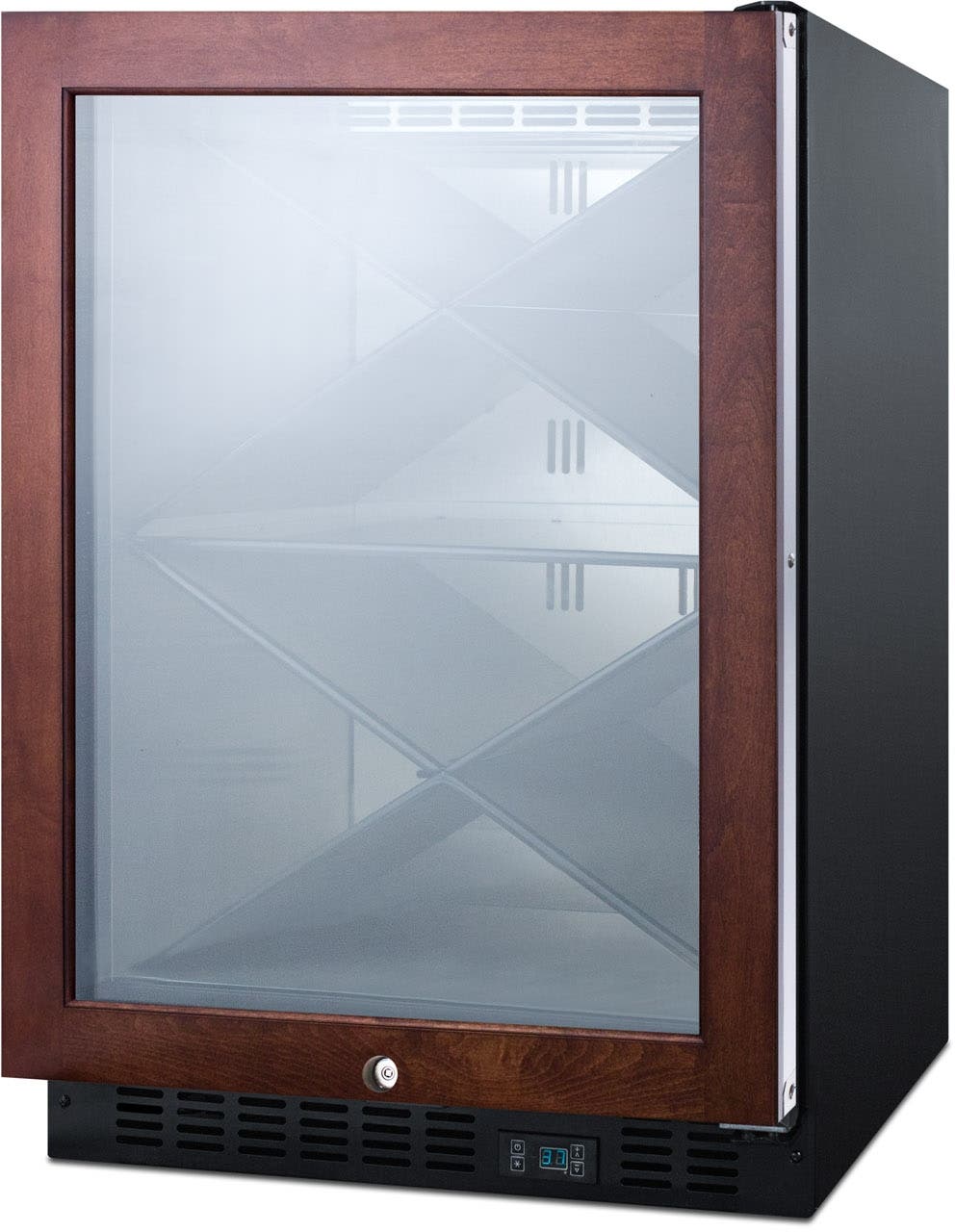 Summit SCR610BLXPNR Glass/Panel Ready/Black