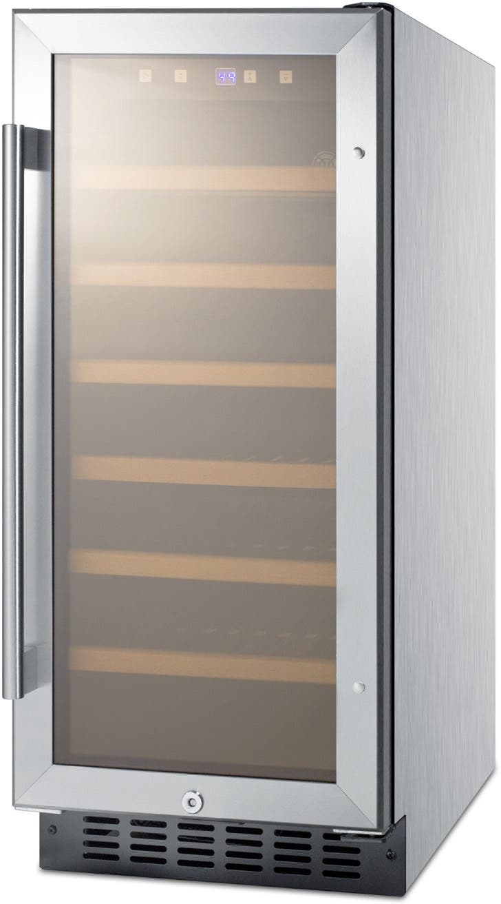 Summit SWC1535BCSS Stainless Steel