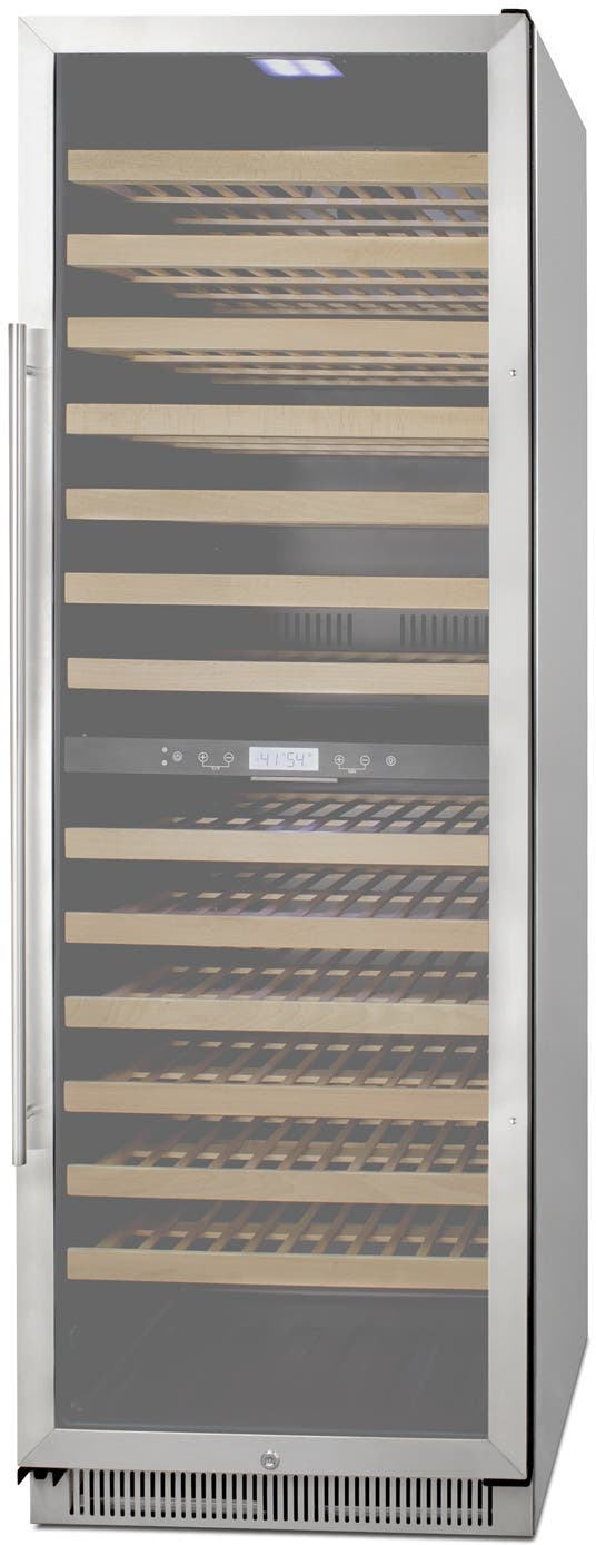 Summit SWC1966BCSS Glass/Stainless Steel