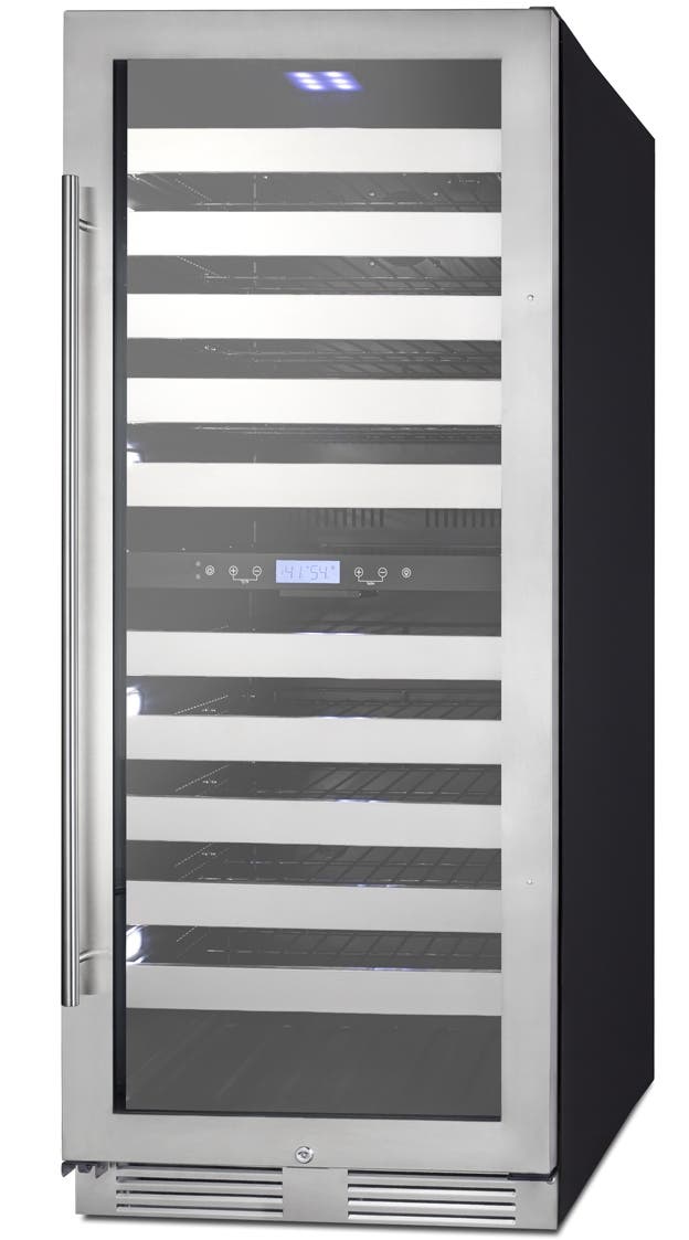 Summit SWCP2116 Glass/Stainless Steel/Black