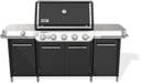Summit GC38 E Grill Center with Infrared Boiler, Integrated Rotisserie, Weber Crafted Cooking Grates, Frame Kit, Smoker Box and Side Burner